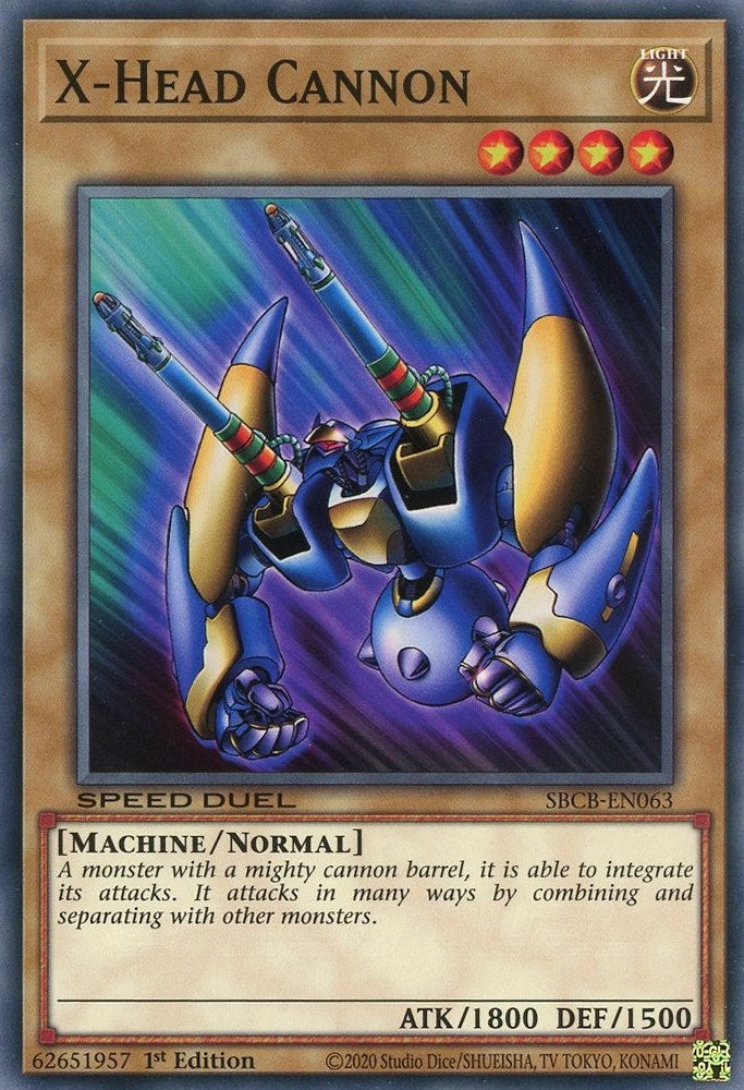 X-Head Cannon (63) (SBCB) - YuGiOh Single