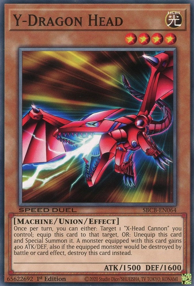 Y-Dragon Head (64) (SBCB) - YuGiOh Single