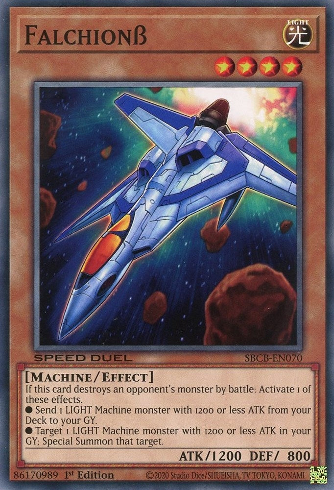 Falchion Beta (70) (SBCB) - YuGiOh Single