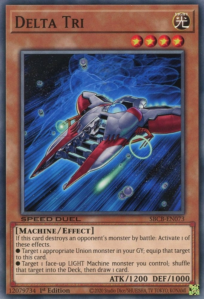 Delta Tri (73) (SBCB) - YuGiOh Single