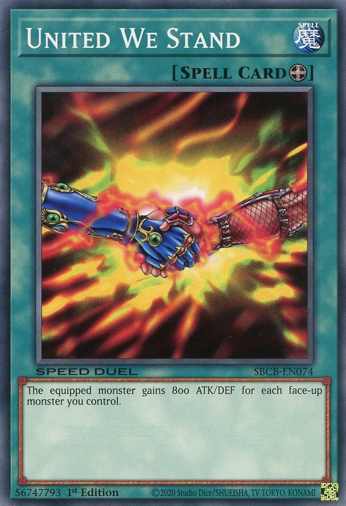 United We Stand (74) (SBCB) - YuGiOh Single