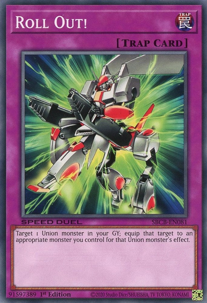 Roll Out! (81) (SBCB) - YuGiOh Single