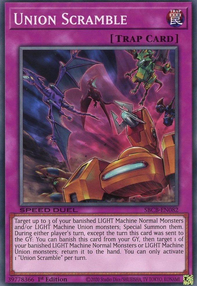 Union Scramble (82) (SBCB) - YuGiOh Single