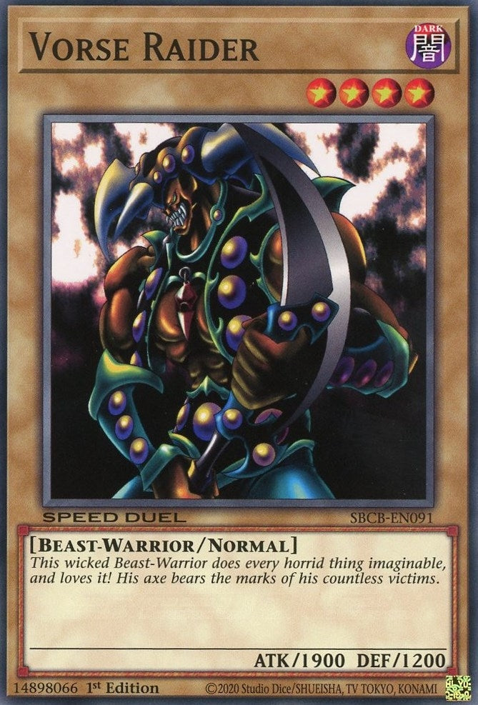 Vorse Raider (91) (SBCB) - YuGiOh Single
