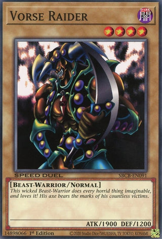 Vorse Raider (91) (SBCB) - YuGiOh Single