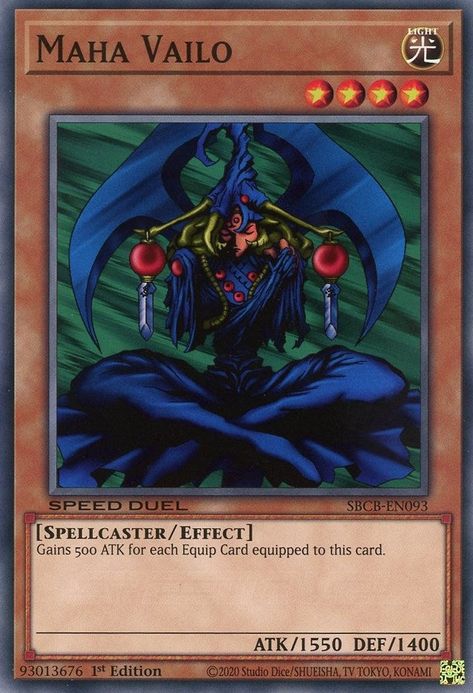 Maha Vailo (93) (SBCB) - YuGiOh Single