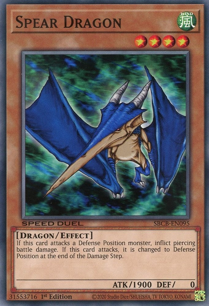 Spear Dragon (95) (SBCB) - YuGiOh Single