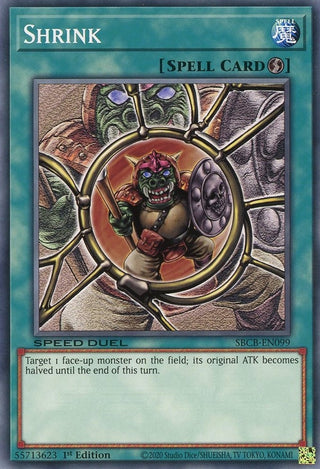 Shrink (99) (SBCB) - YuGiOh Single
