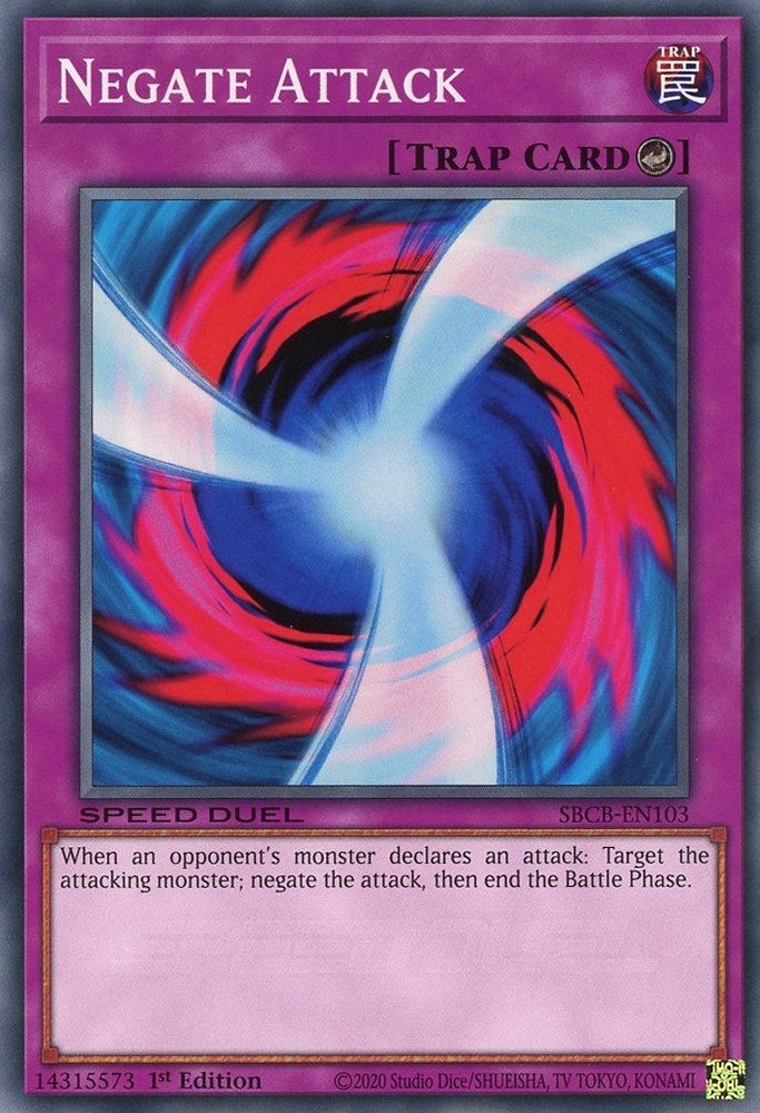 Negate Attack (103) (SBCB) - YuGiOh Single