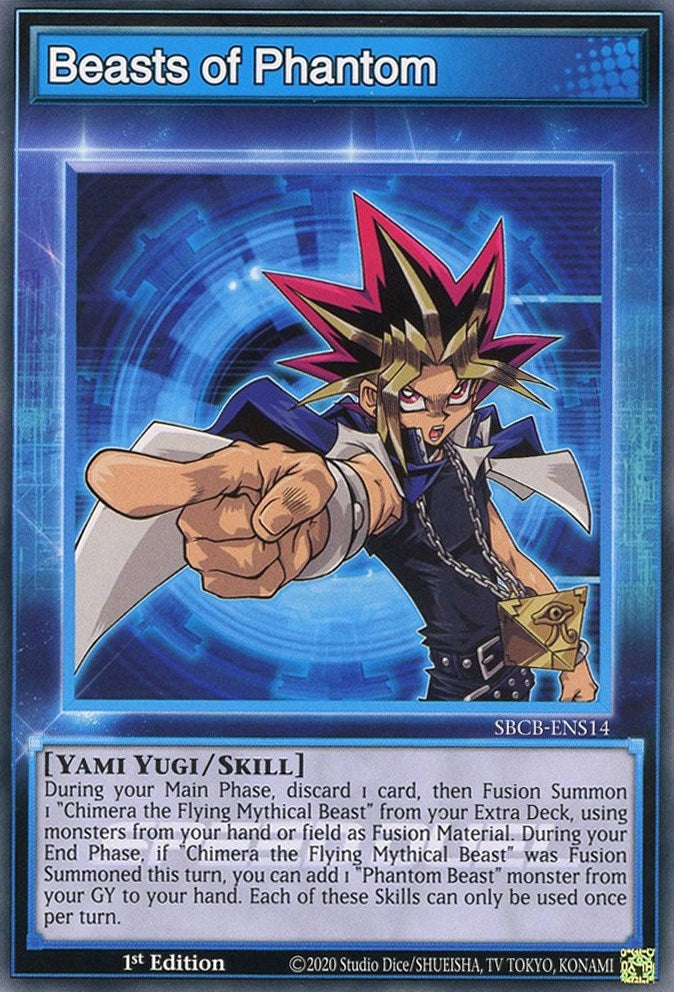 Beasts of Phantom (14) (SBCB) - YuGiOh Single