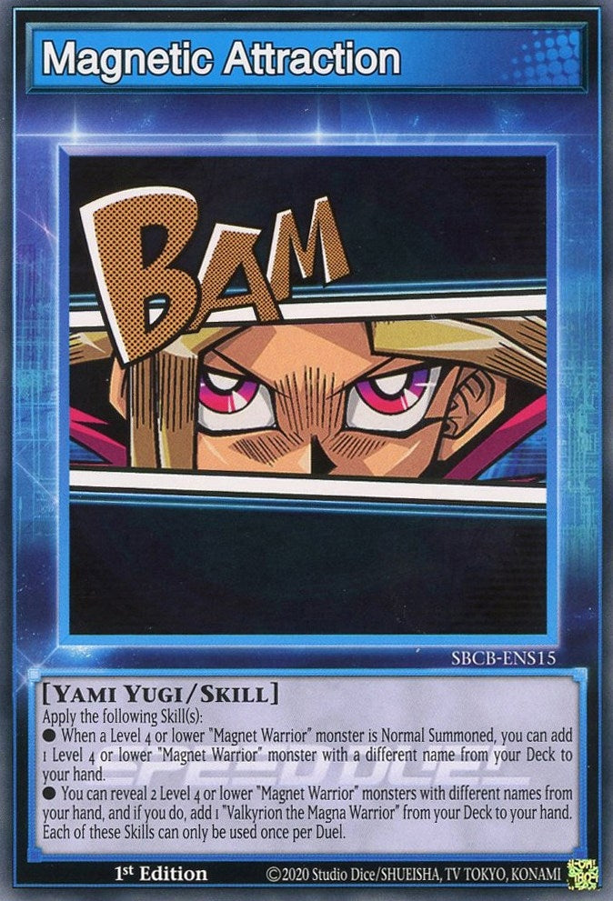 Magnetic Attraction (15) (SBCB) - YuGiOh Single
