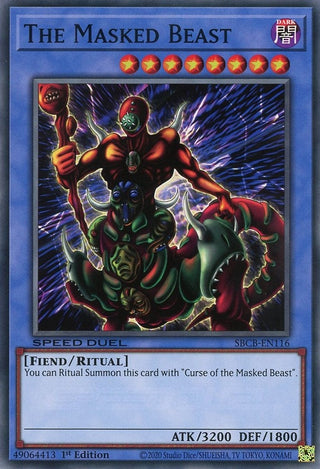 The Masked Beast (116) (SBCB) - YuGiOh Single