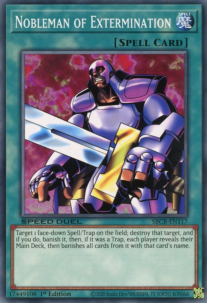 Nobleman of Extermination (117) (SBCB) - YuGiOh Single