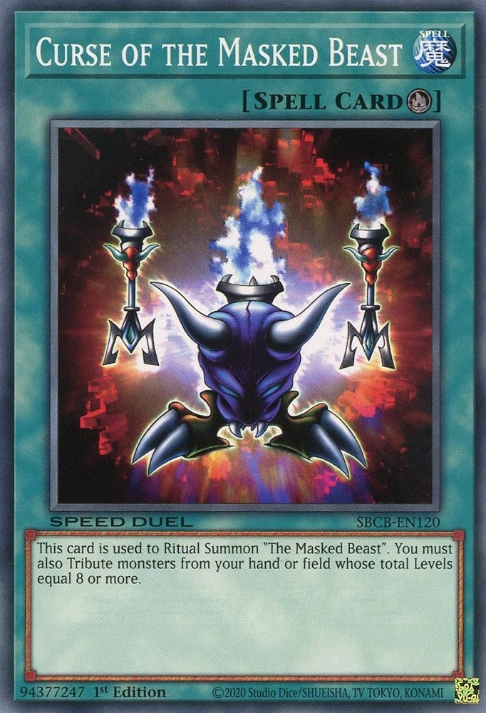 Curse of the Masked Beast (120) (SBCB) - YuGiOh Single