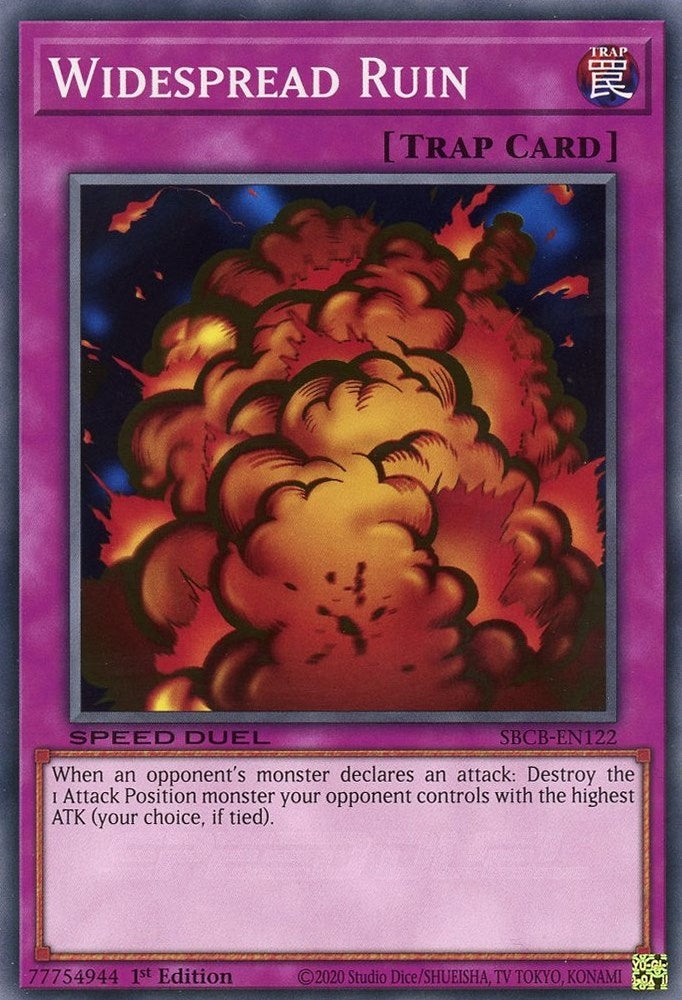 Widespread Ruin (122) (SBCB) - YuGiOh Single
