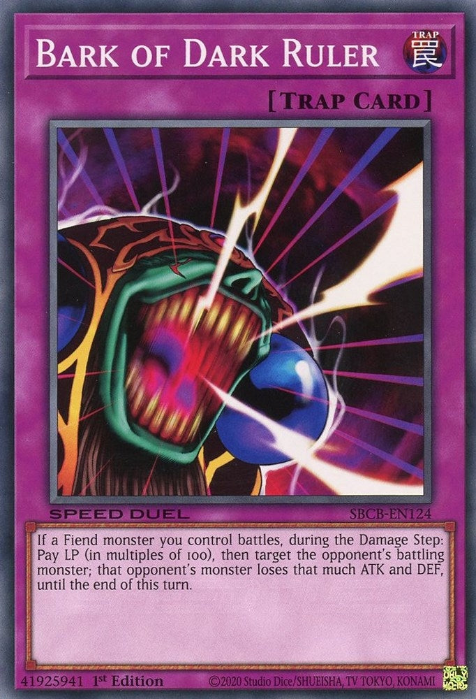 Bark of Dark Ruler (124) (SBCB) - YuGiOh Single