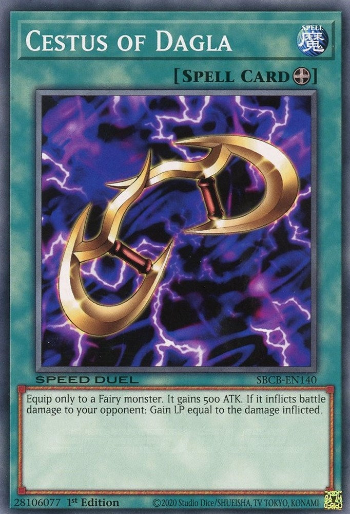 Cestus of Dagla (140) (SBCB) - YuGiOh Single