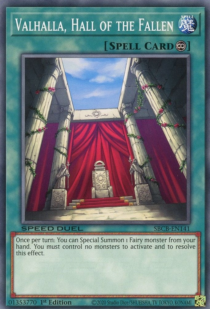 Valhalla Hall of the Fallen (141) (SBCB) - YuGiOh Single