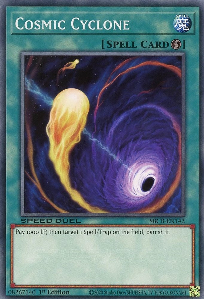 Cosmic Cyclone (142) (SBCB) - YuGiOh Single