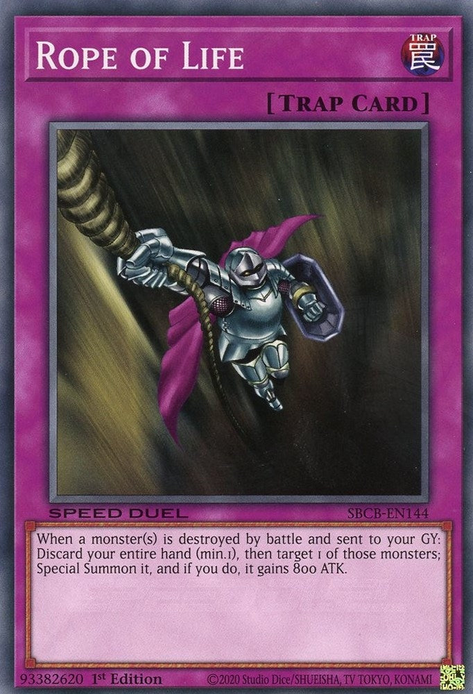 Rope of Life (144) (SBCB) - YuGiOh Single