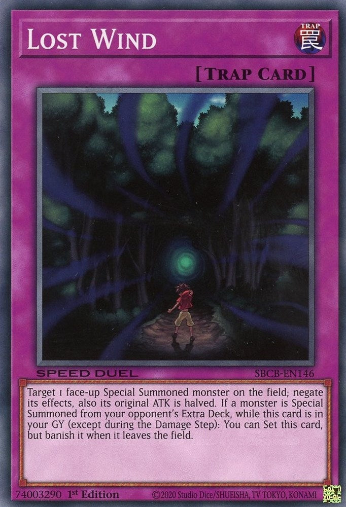 Lost Wind (146) (SBCB) - YuGiOh Single