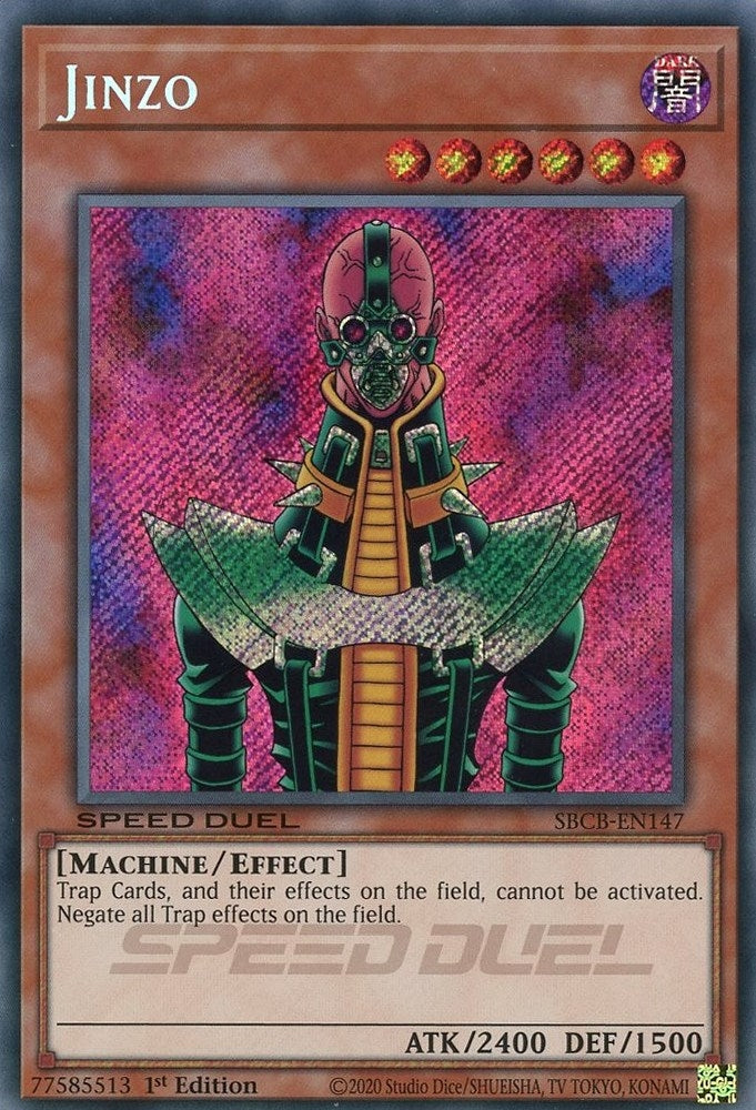 Jinzo (Secret) (147) (SBCB) - YuGiOh Single