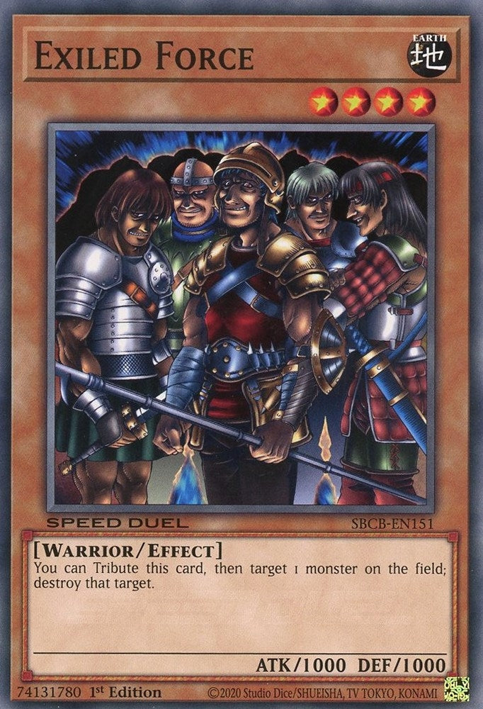 Exiled Force (151) (SBCB) - YuGiOh Single