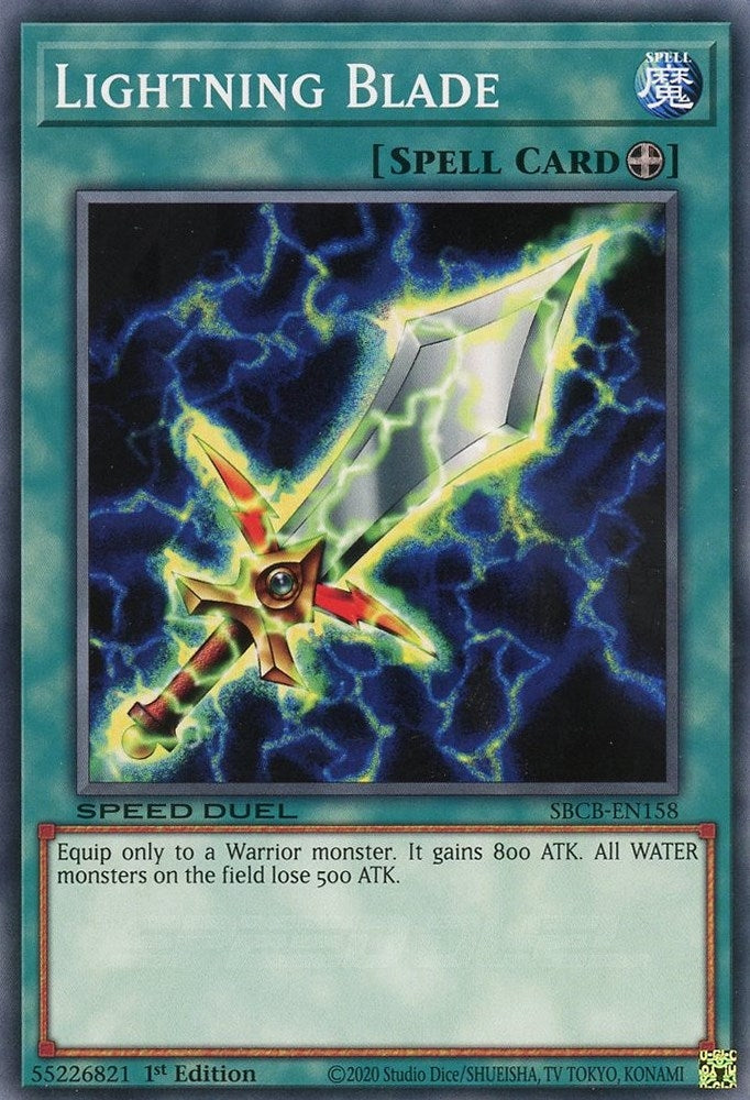 Lightning Blade (158) (SBCB) - YuGiOh Single