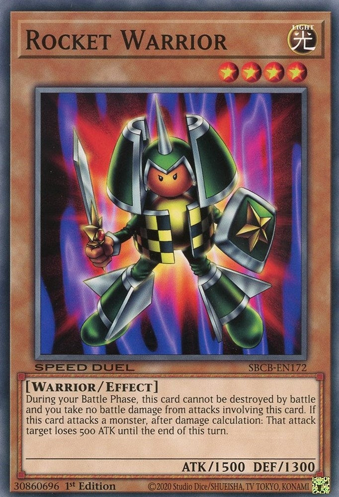 Rocket Warrior (172) (SBCB) - YuGiOh Single