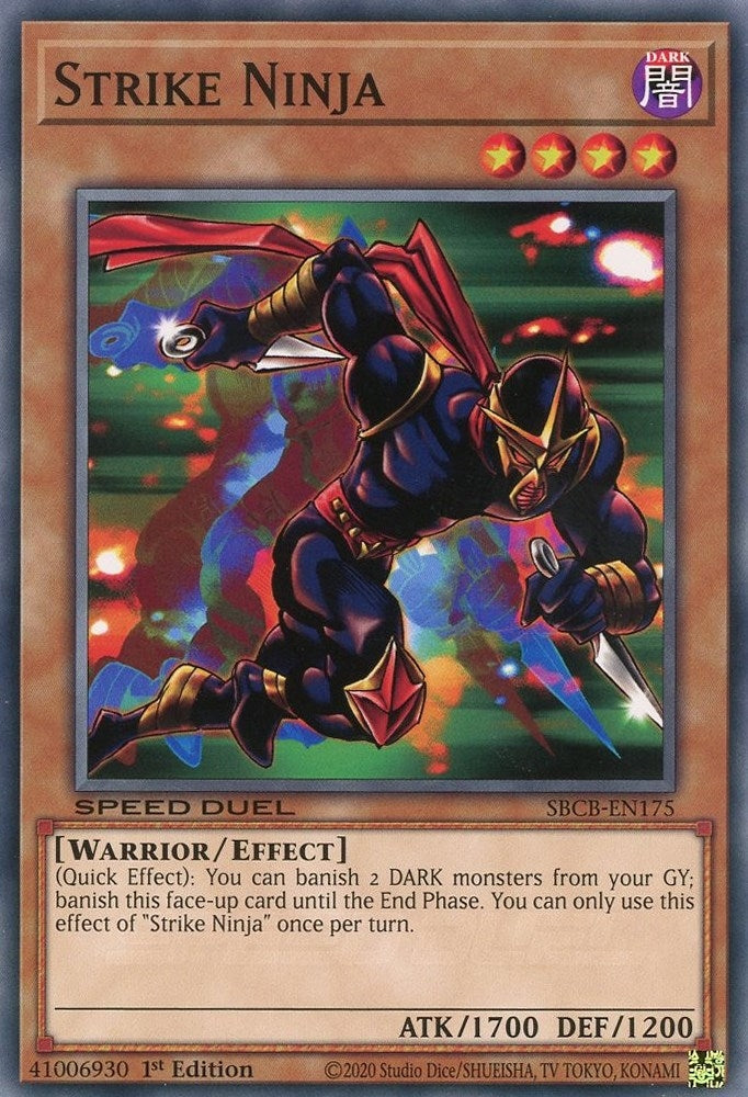 Strike Ninja (175) (SBCB) - YuGiOh Single