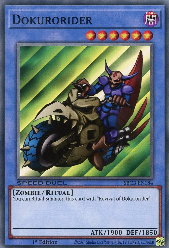 Dokurorider (184) (SBCB) - YuGiOh Single