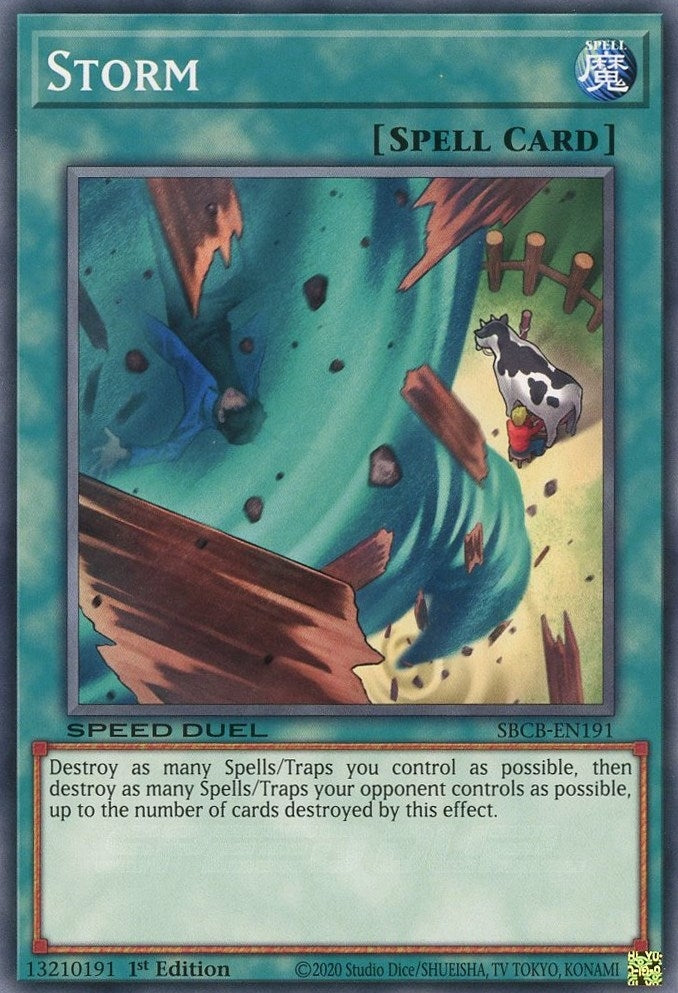 Storm (191) (SBCB) - YuGiOh Single