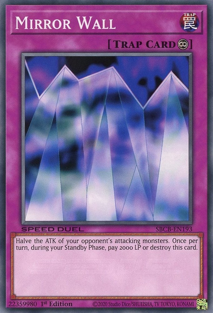 Mirror Wall (193) (SBCB) - YuGiOh Single