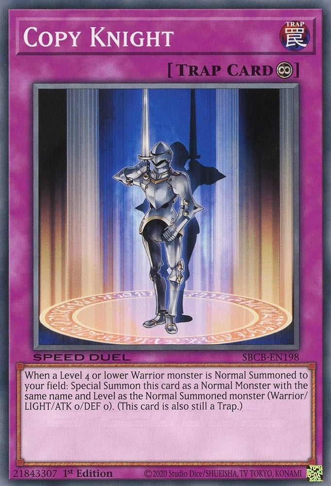 Copy Knight (198) (SBCB) - YuGiOh Single