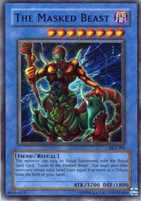 The Masked Beast (2001) - YuGiOh Single