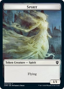Spirit Token (0) [CMR] - MTG Single