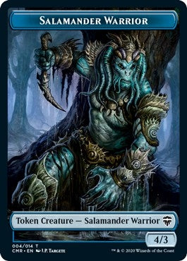 Salamander Warrior Token (0) [CMR] - MTG Single