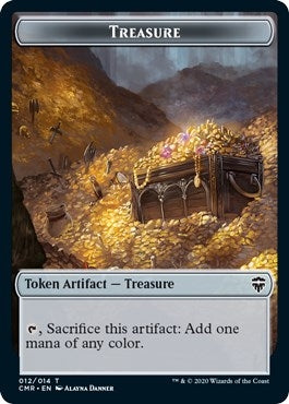 Treasure Token (0) [CMR] - MTG Single