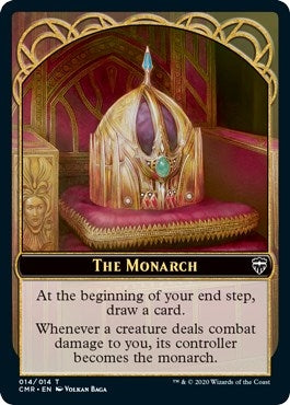 The Monarch Token (0) [CMR] - MTG Single