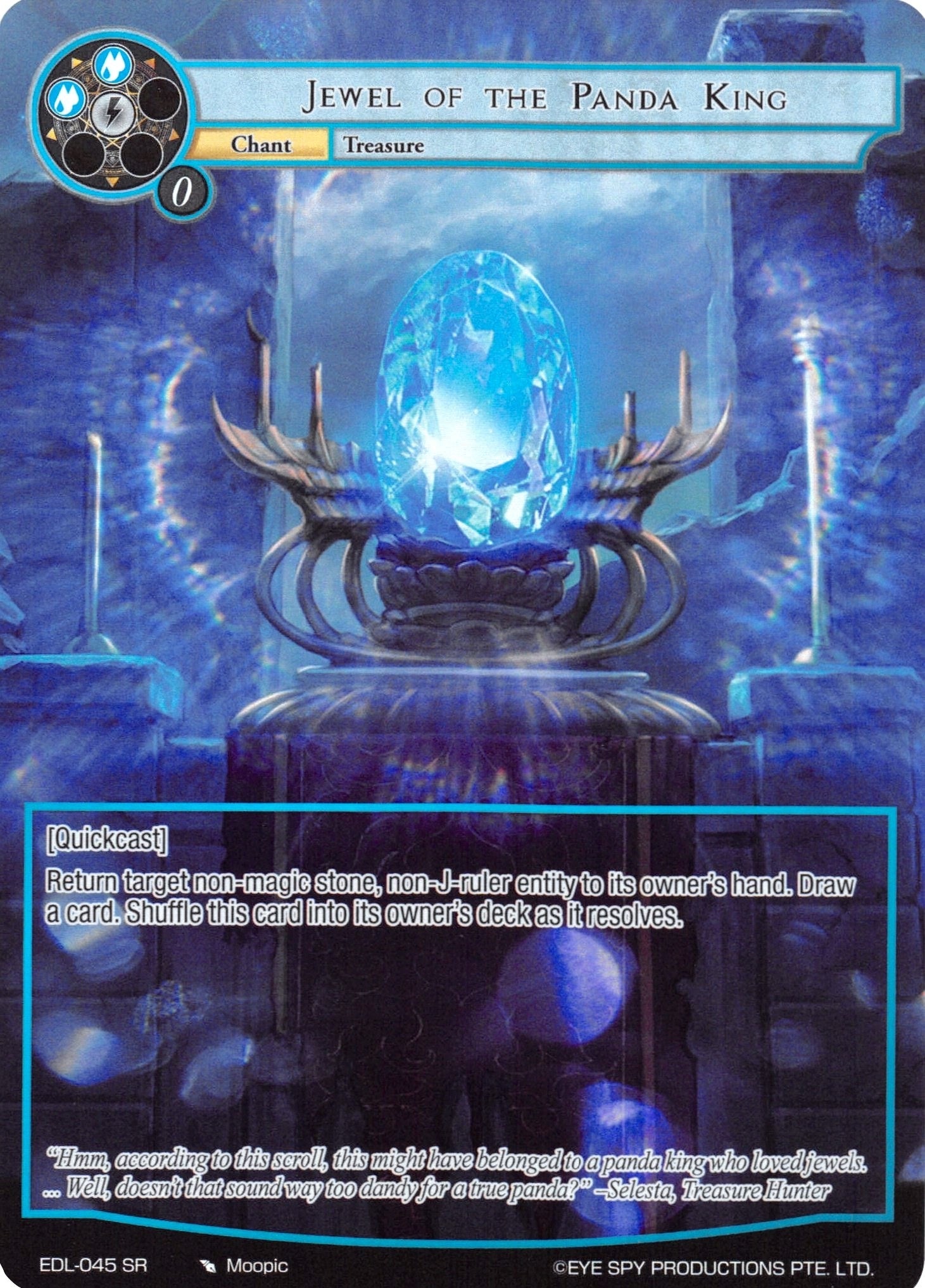 Jewel of the Panda King (Full Art) (45) [EDL] - Force of Will Single