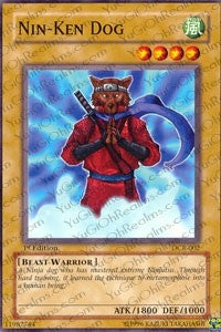 Nin-Ken Dog (2) - YuGiOh Single