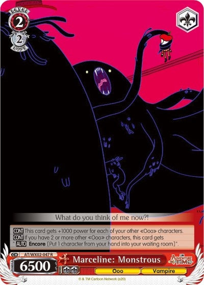 Marceline: Monstrous (2047) [AT/WX02] - Weiss Schwarz Single