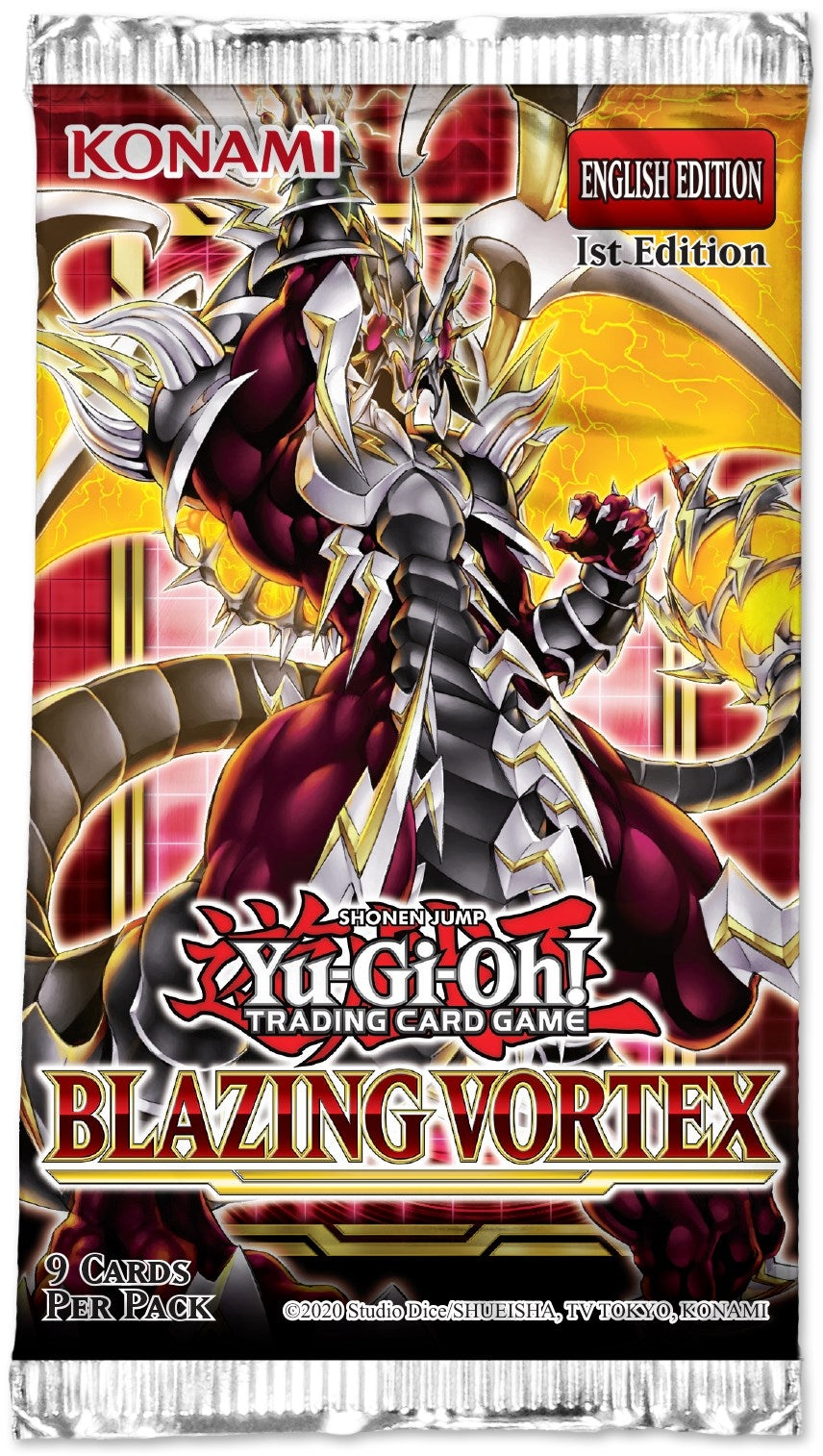 Blazing Vortex Booster Pack [1st Edition] (BLVO) - YuGiOh Sealed
