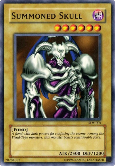 Summoned Skull (Sample Promo) (4) - YuGiOh Single