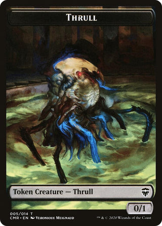 Thrull // Treasure Double-sided Token (0) [CMR] - MTG Single