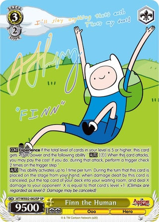 Finn the Human (SP) (2002) [AT/WX02] - Weiss Schwarz Single