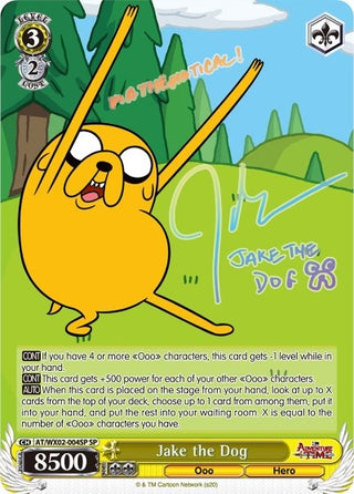 Jake the Dog (SP) (2004) [AT/WX02] - Weiss Schwarz Single