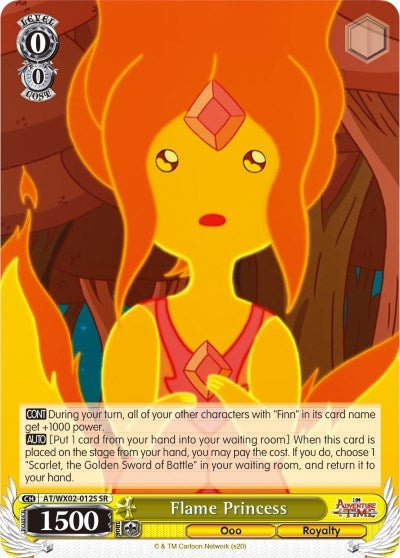 Flame Princess (SR) (2012) [AT/WX02] - Weiss Schwarz Single