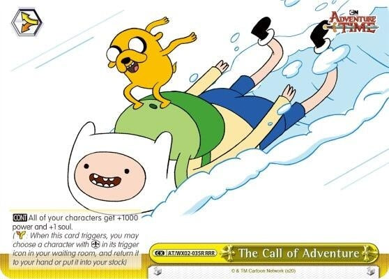 The Call of Adventure (RRR) (2035) [AT/WX02] - Weiss Schwarz Single