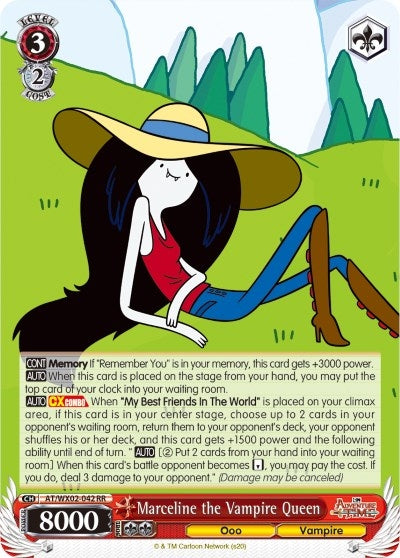 Marceline the Vampire Queen (2042) [AT/WX02] - Weiss Schwarz Single
